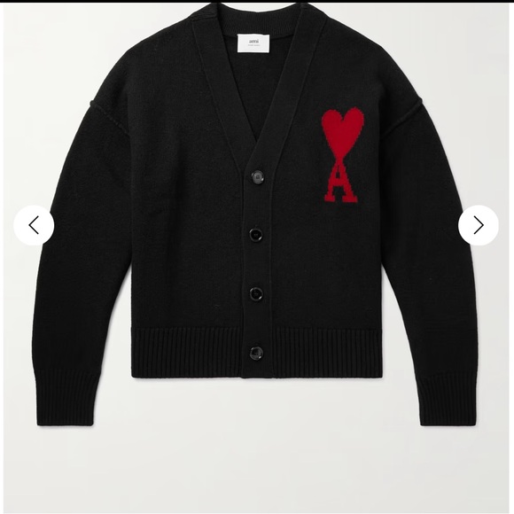 Ami Paris Cardigan - Picture 1 of 7